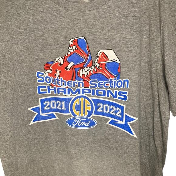 Nike Mens Size L 2021-2022 Ford CIF Southern Section Champions Crewneck Shirt - Picture 2 of 7
